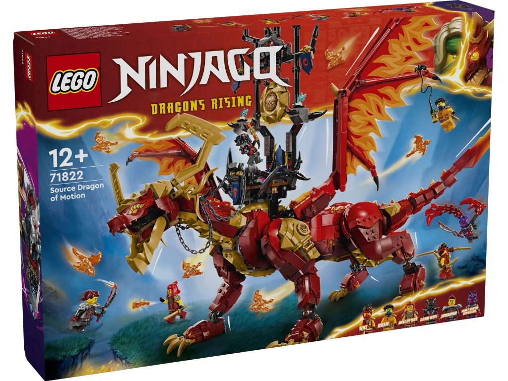 Lego 71822 Ninjago Dračí zdroj pohybu