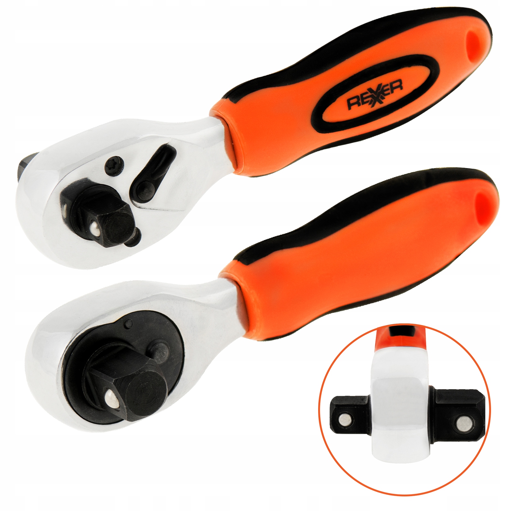 

Grzechotka Podwójna 3/8" 1/2" Krótka
