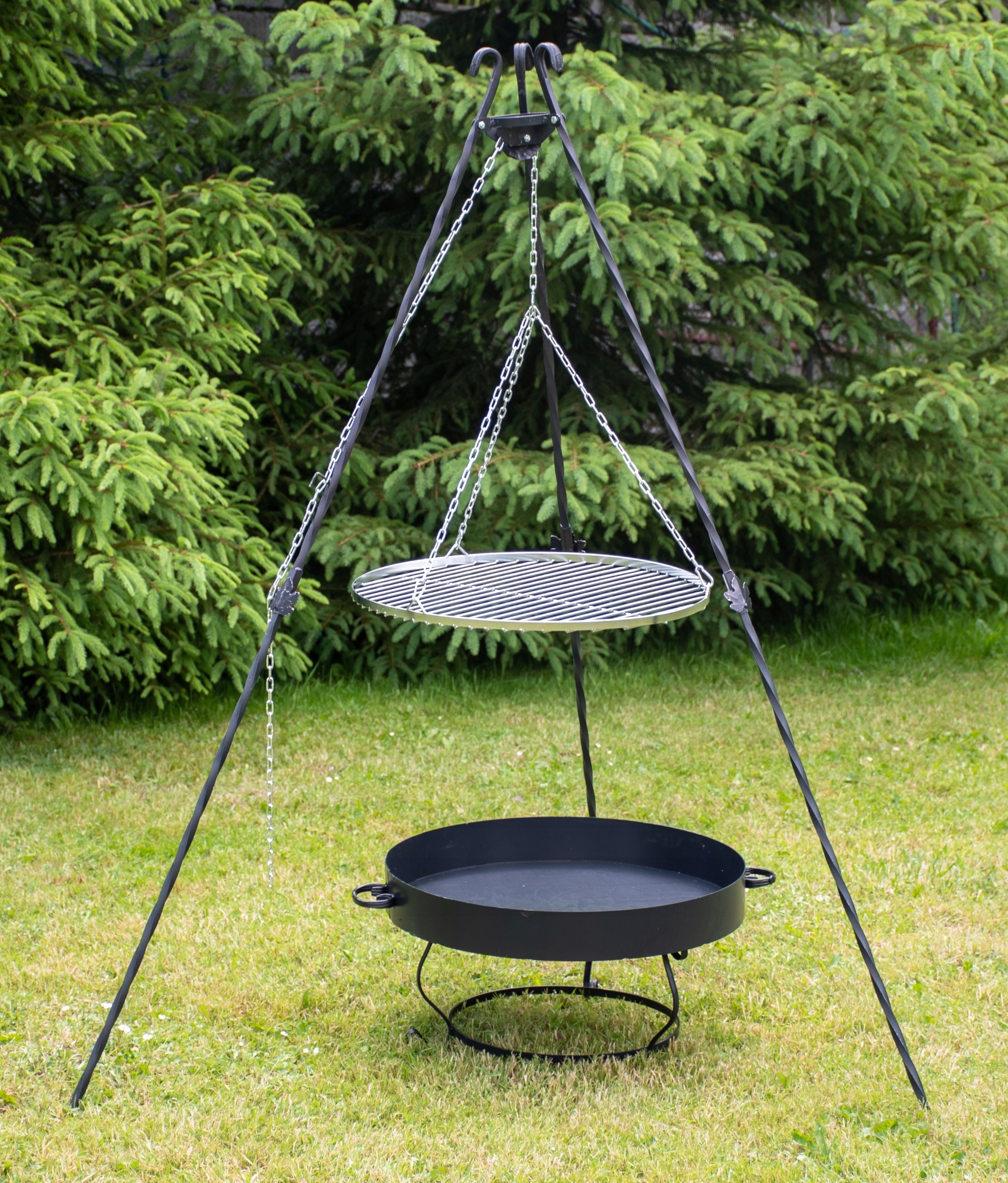 RUSZT GRILLOWY CHROMOWANY SIATKA NA GRILA 60CM Producent Hurtex