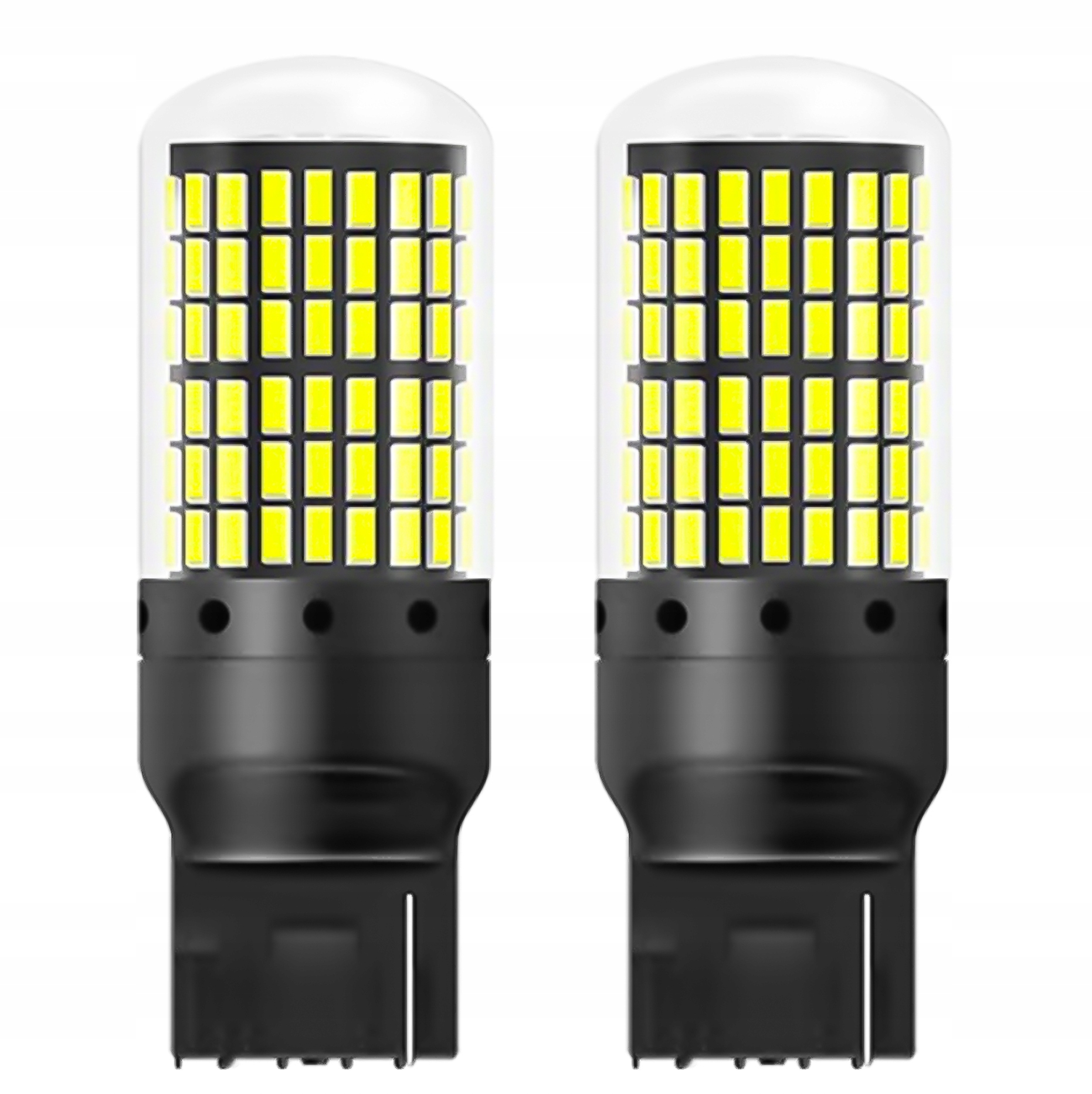

2x Żarówka Led W21W T20 144SMD Canbus 7440 biała