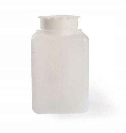 

Butla kwadratowa Hdpe z szeroką szyją 500ml