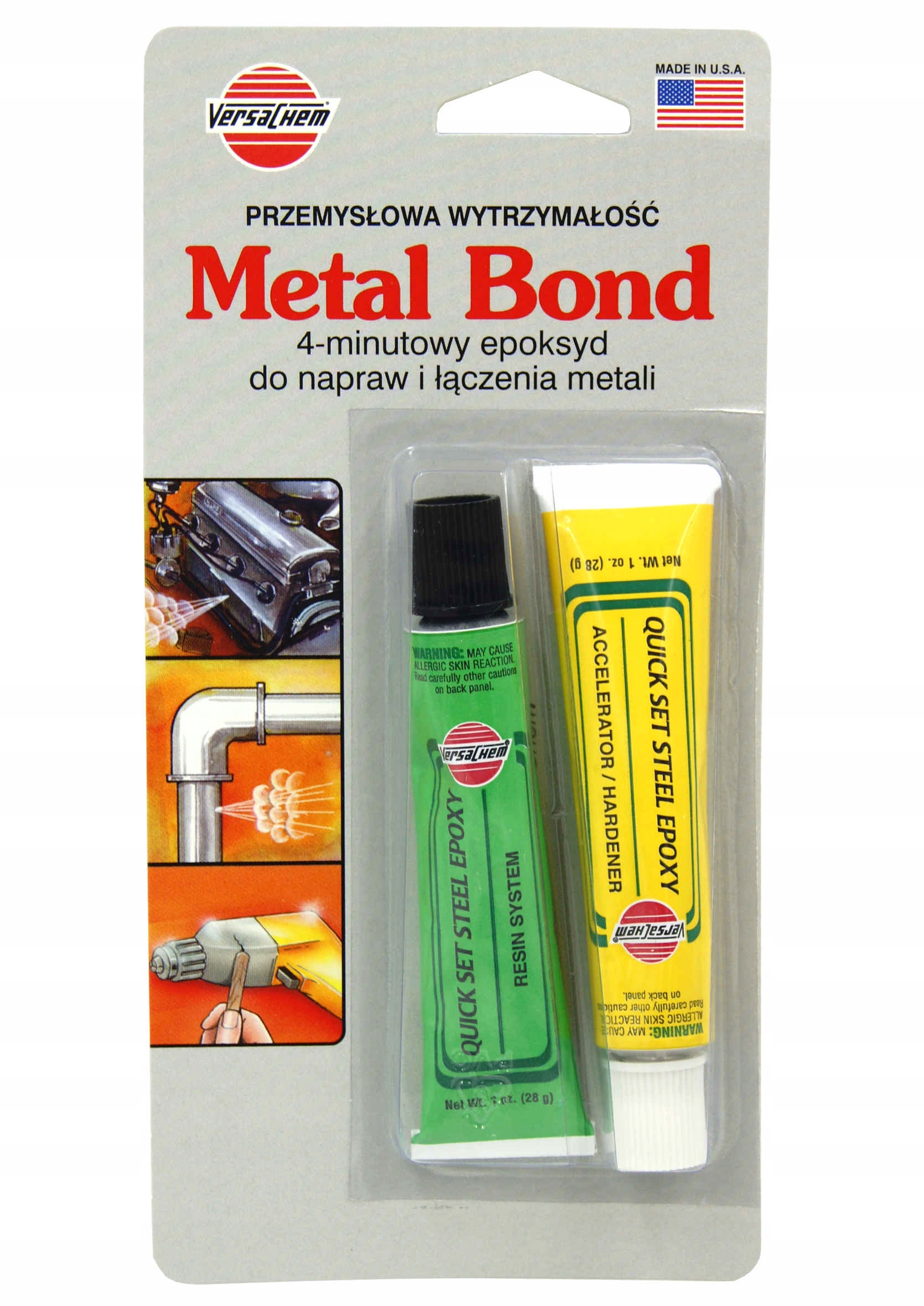 

Versachem Klej Do Metalu Metal Bond Dwuskładnikowy