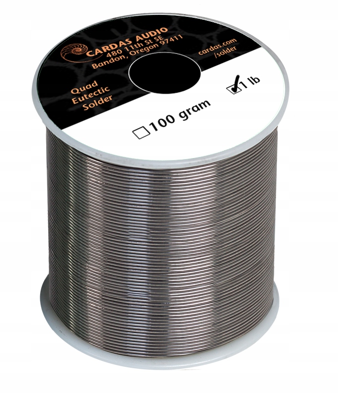 

Cyna Cardas Silver Quad Eutectic ze srebrem (1mb)