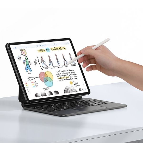 Usams Etui ochronne z klawiaturą iPadPro 12,9" czarny/black Miaoke Series I