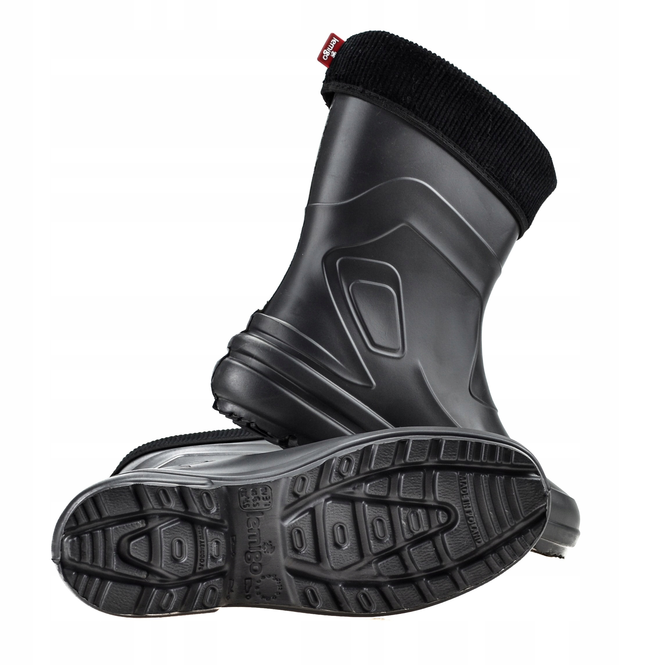 KALOSZE LEMIGO JESSY 800 DAMSKIE SZARE NISKIE Gumowce Filcaki ocieplane 38 Rozmiar 38