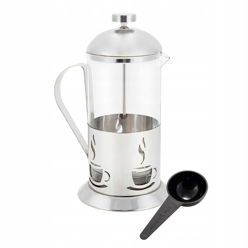 SZKLANY ZAPARZACZ DO HERBATY KAWY FRENCH PRESS 350 ml KAMILLE Kod producenta 100604