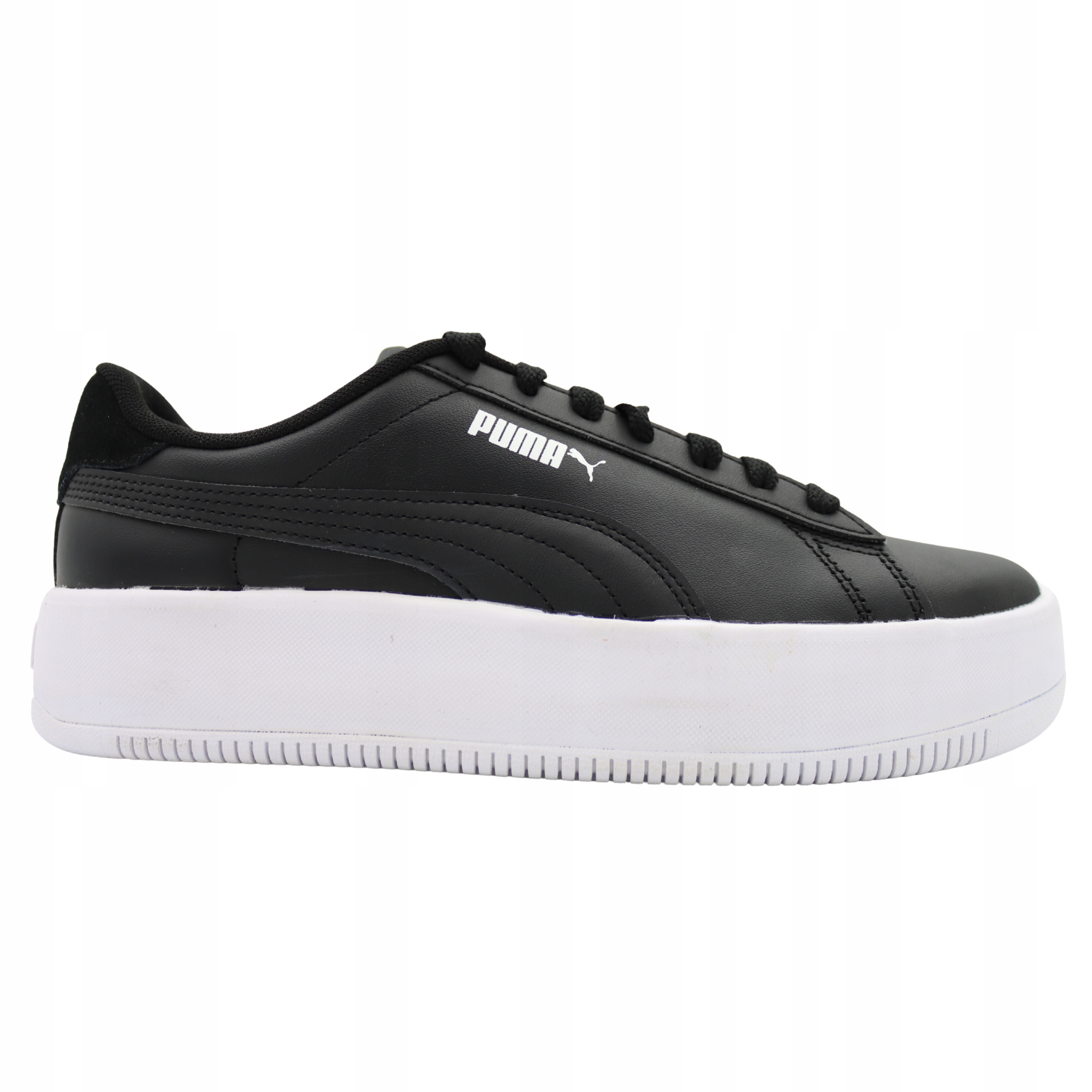 Dámské boty Puma Lily Platform Sportovní tenisky černé, kůže Vel. 38
