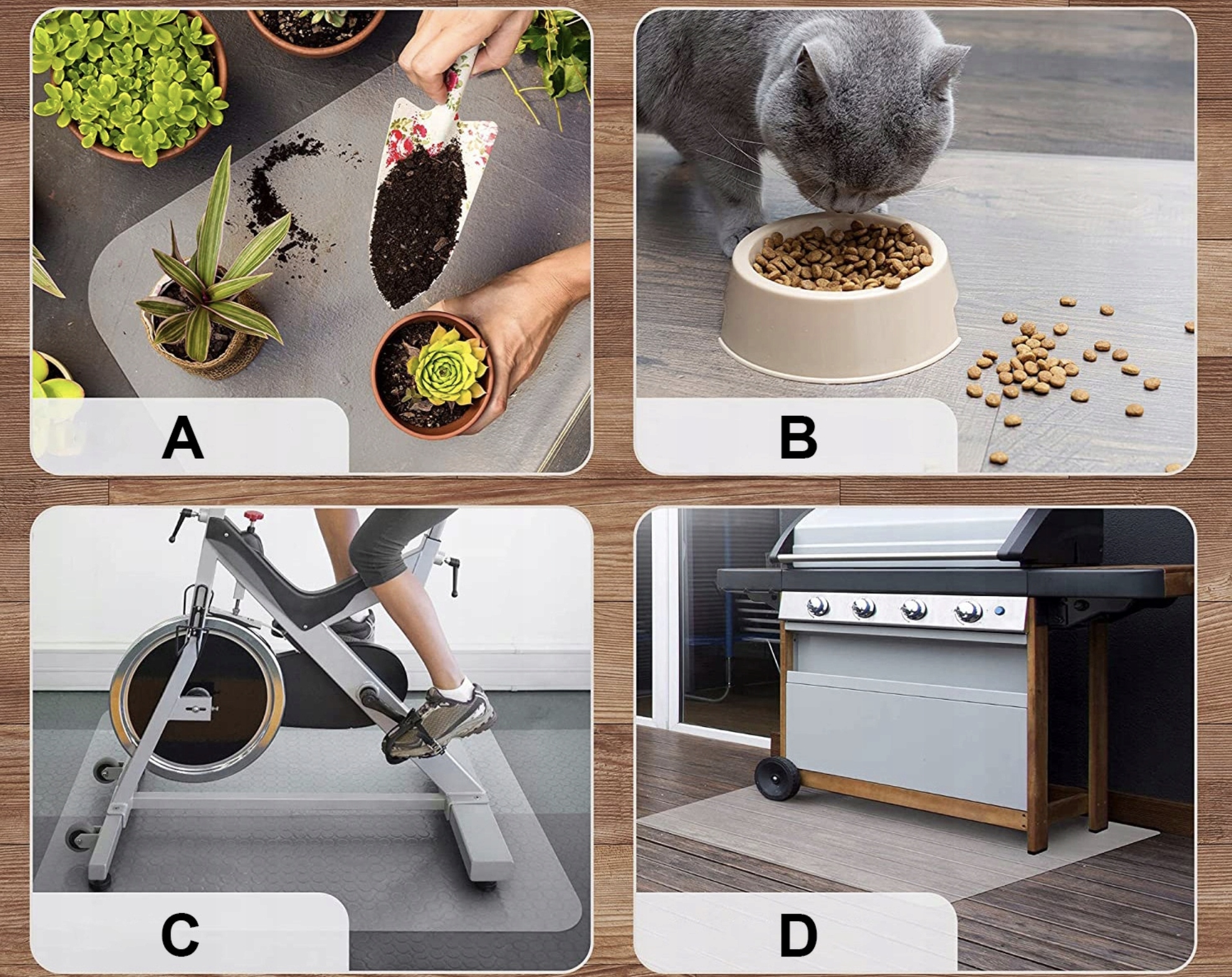 MATA OCHRONNA POD FOTEL KRZESŁO NA PODŁOGĘ STÓŁ PODKŁADKA MEBLE 140x100 XXL Stan opakowania oryginalne