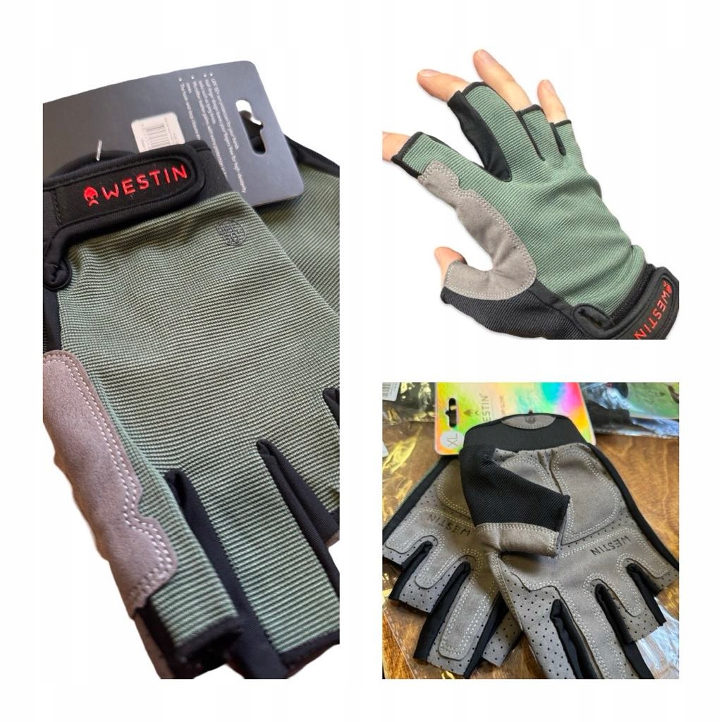 Rybářské rukavice Westin Drip Upf 50+ Velikost XL