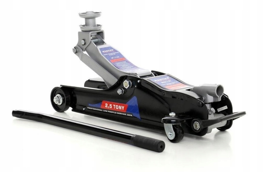 PODNOŚNIK SAMOCHODOWY ŻABA LEWAREK NISKOPROFILOWY 2,5T + PODPORY 3T 2SZTUKI Marka Mastiff
