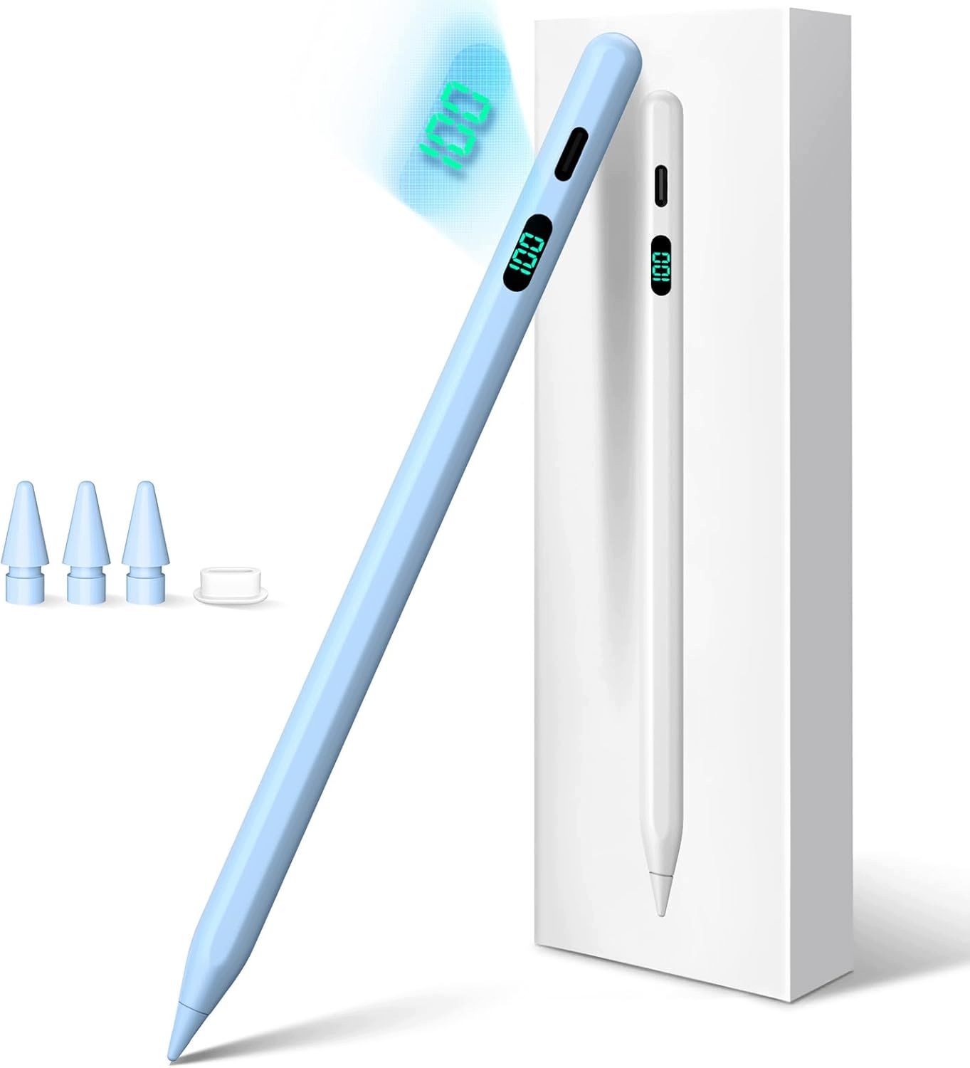 Dotykové Pero Pro Ipad Aktivní Led Magnetický Rychlé Nabíjení Přesný
