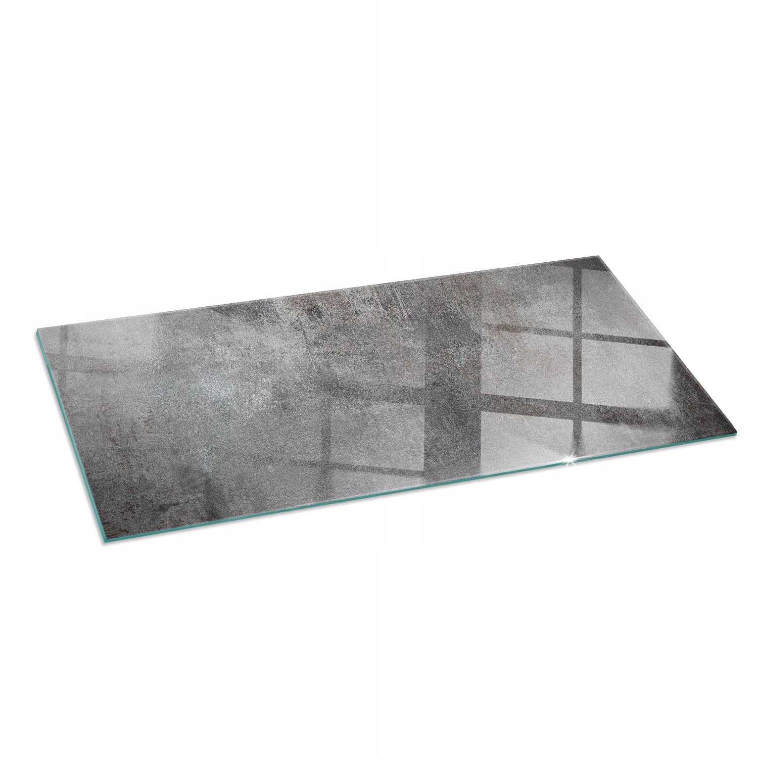 Tvrdená sklenená podložka pod kozu Textúra surového povrchu 125 x 50 cm