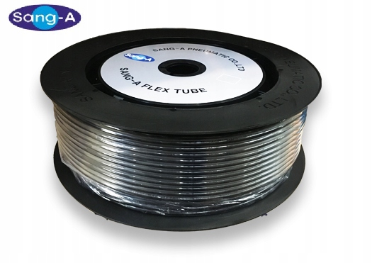 Pneumatická polyuretanová hadice Pu 3x2 mm černá rolka 50 m