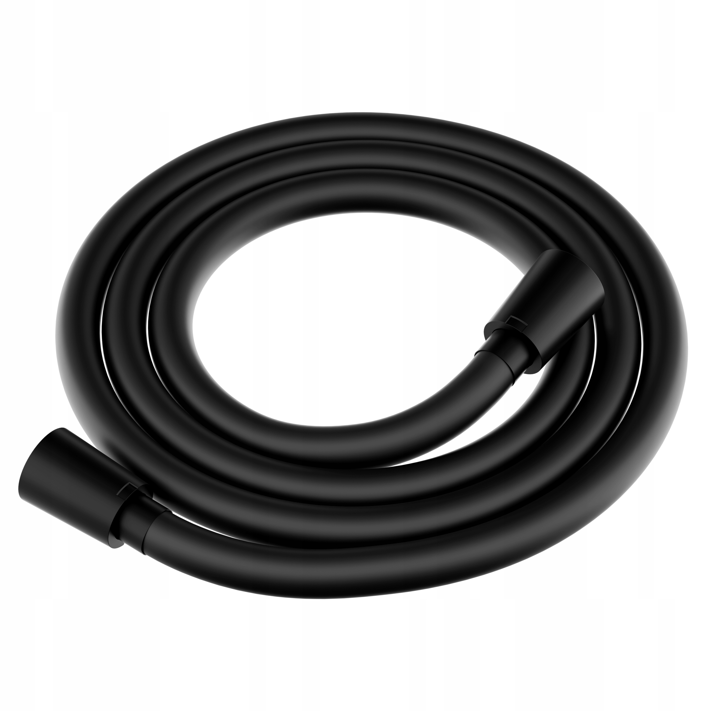 MEXEN ZESTAW PRYSZNICOWY SŁUCHAWKA R-54 WĄŻ CZARNY Linia R-54