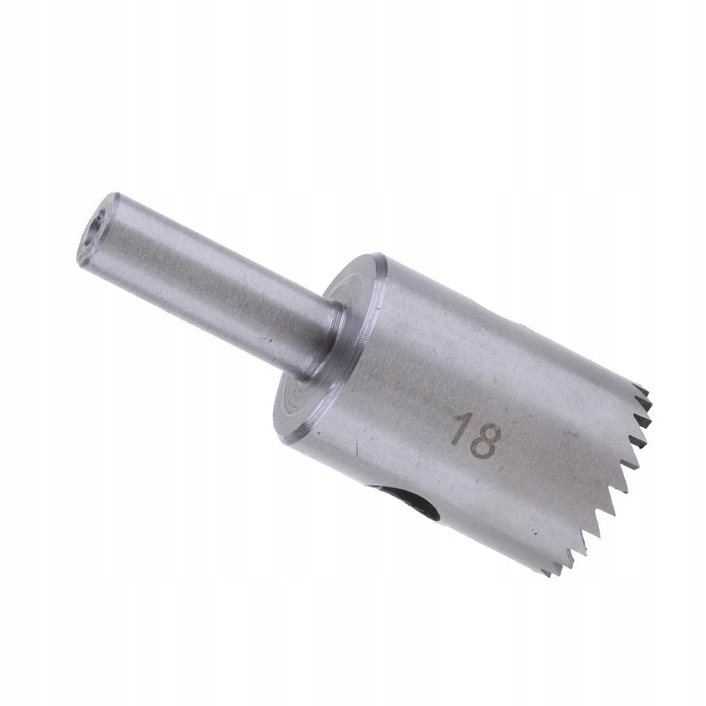 Wiertło ze stali węglikowej do drewna, 18 mm, srebro