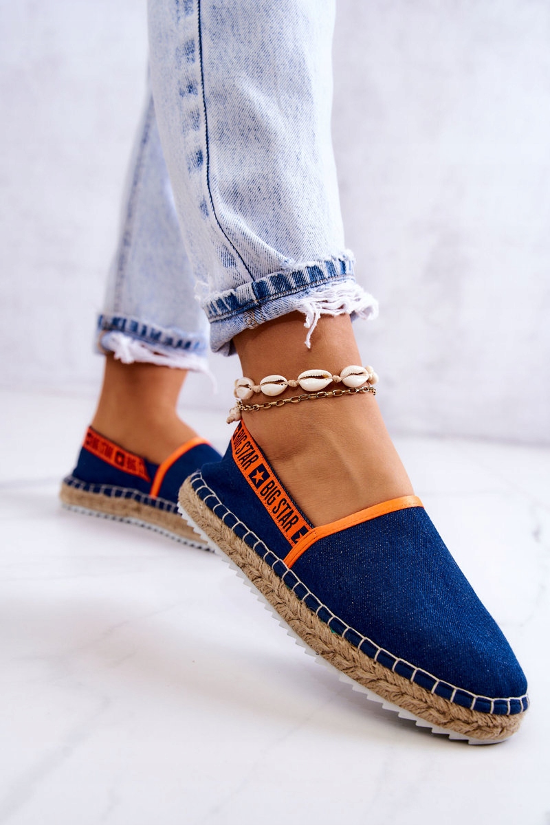 DAMSKIE ESPADRYLE BIG STAR JJ274877 GRANATOWE 39 Płeć kobieta