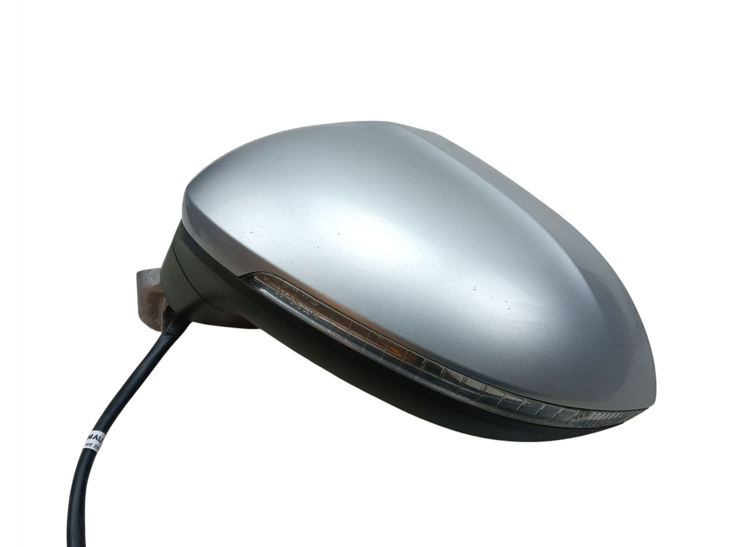 mirror left VOLKSWAGEN PASSAT B8 (2014-2019) 13 PIN UK code LAKIERU LA7W