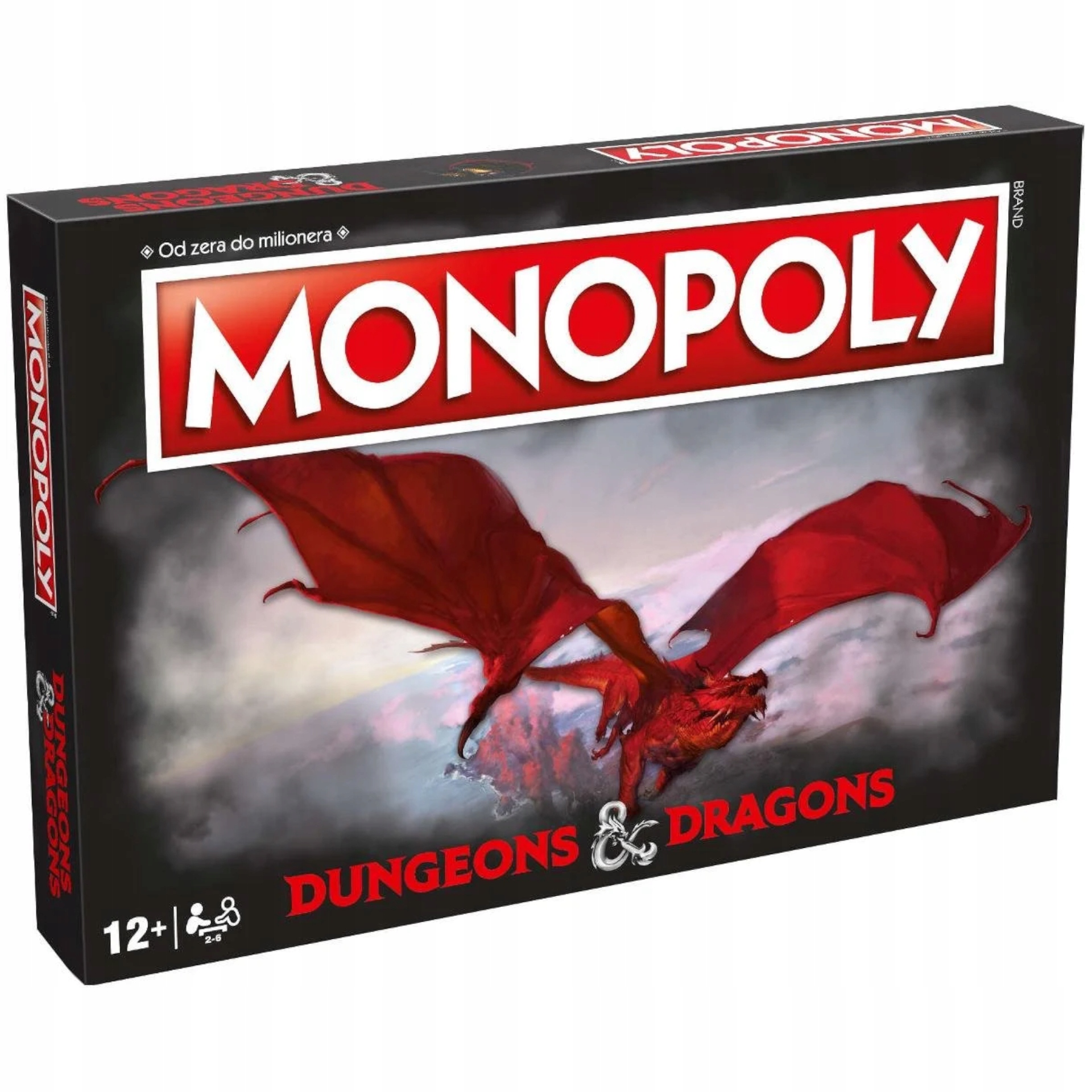 Monopoly Dungeons & Dragons Gra Planszowa Rodzinna Strategiczna Edukacyjna