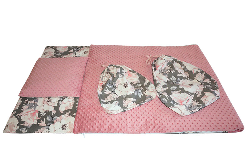 ŚPIWÓR KOŁDERKA POŚCIEL DO PRZEDSZKOLA + WORECZKI Długość 130 cm