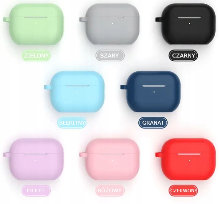 CASE ETUI SILIKONOWE POKROWIEC DO NA AIRPODS PRO 2 Dedykowany model Apple AirPods Pro 2