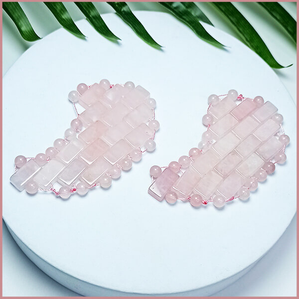 

Płatki pod oczy z różowego kwarcu Yeye