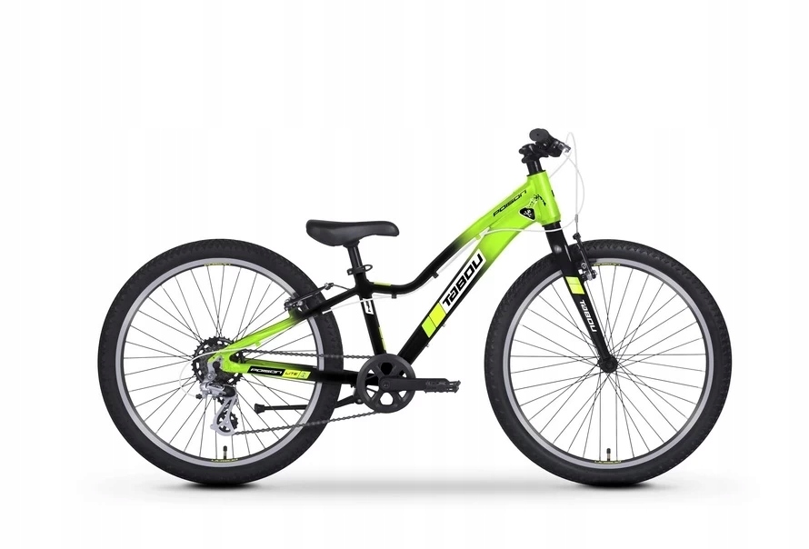 Rower młodzieżowy Tabou Poison 24 Lite One size zielony 10,2kg