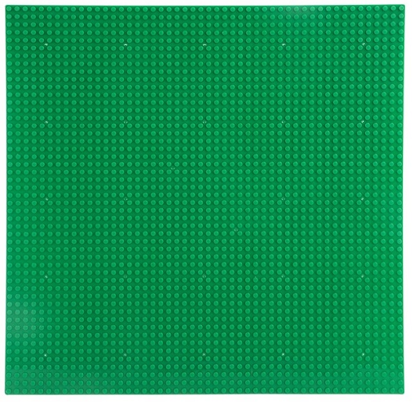 Płyta Płytka Konstrukcyjna Podstawa Do Klocków Lego Zielona XXL 50X50