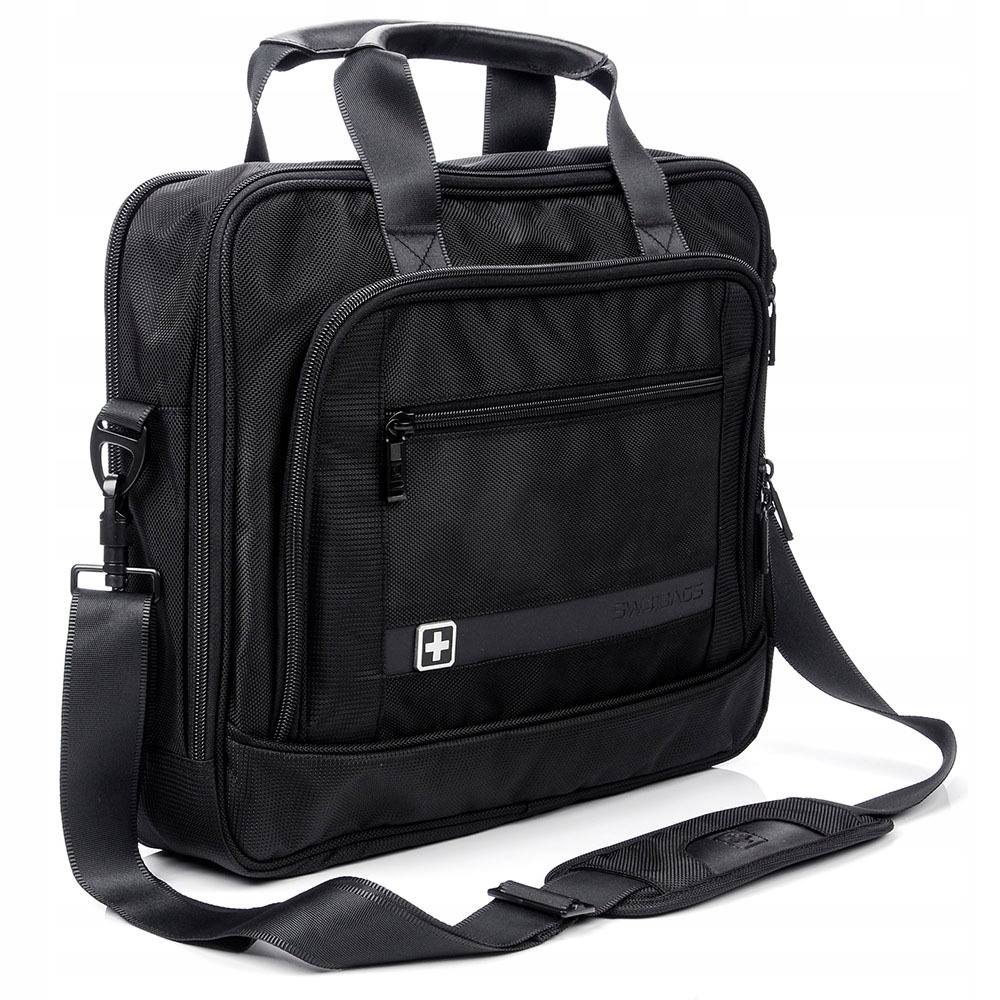 Taška na notebook s popruhem přes rameno pro obchodní účely pro výuku SwissBag 17"