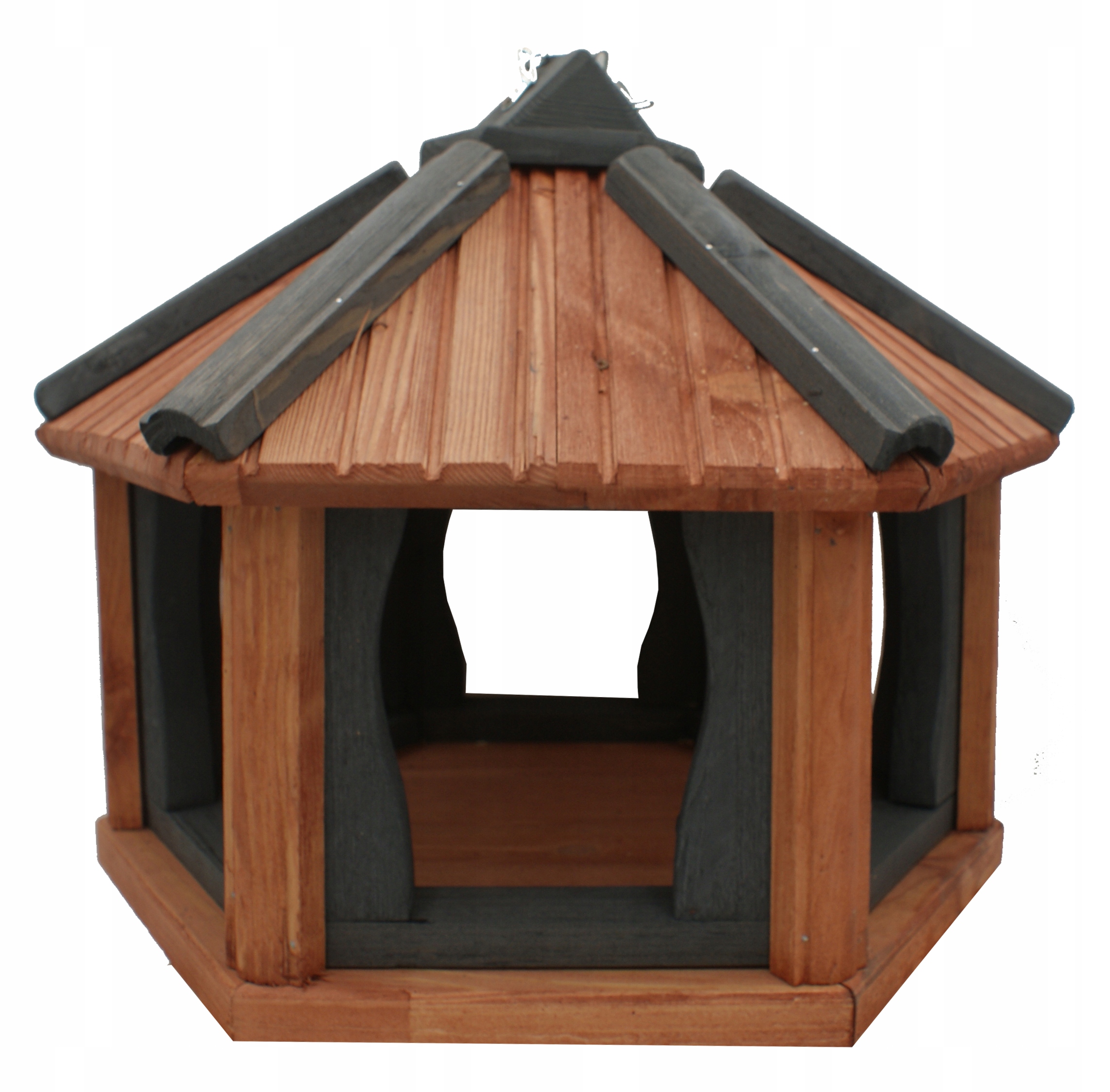 Krmítko pro ptáky k zavěšení tik-antracit K42 Polský Výrobce