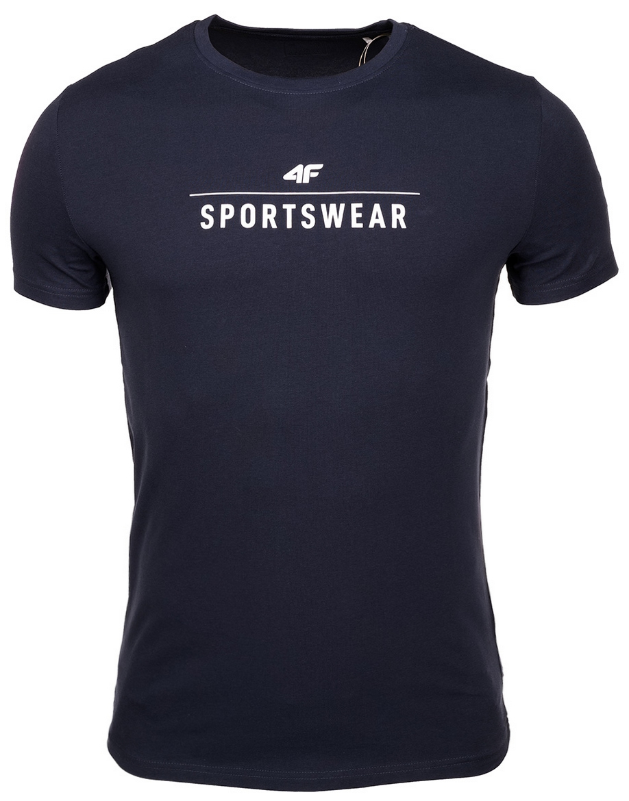 

4F Koszulka męska tshirt sportowy bawełna r.L