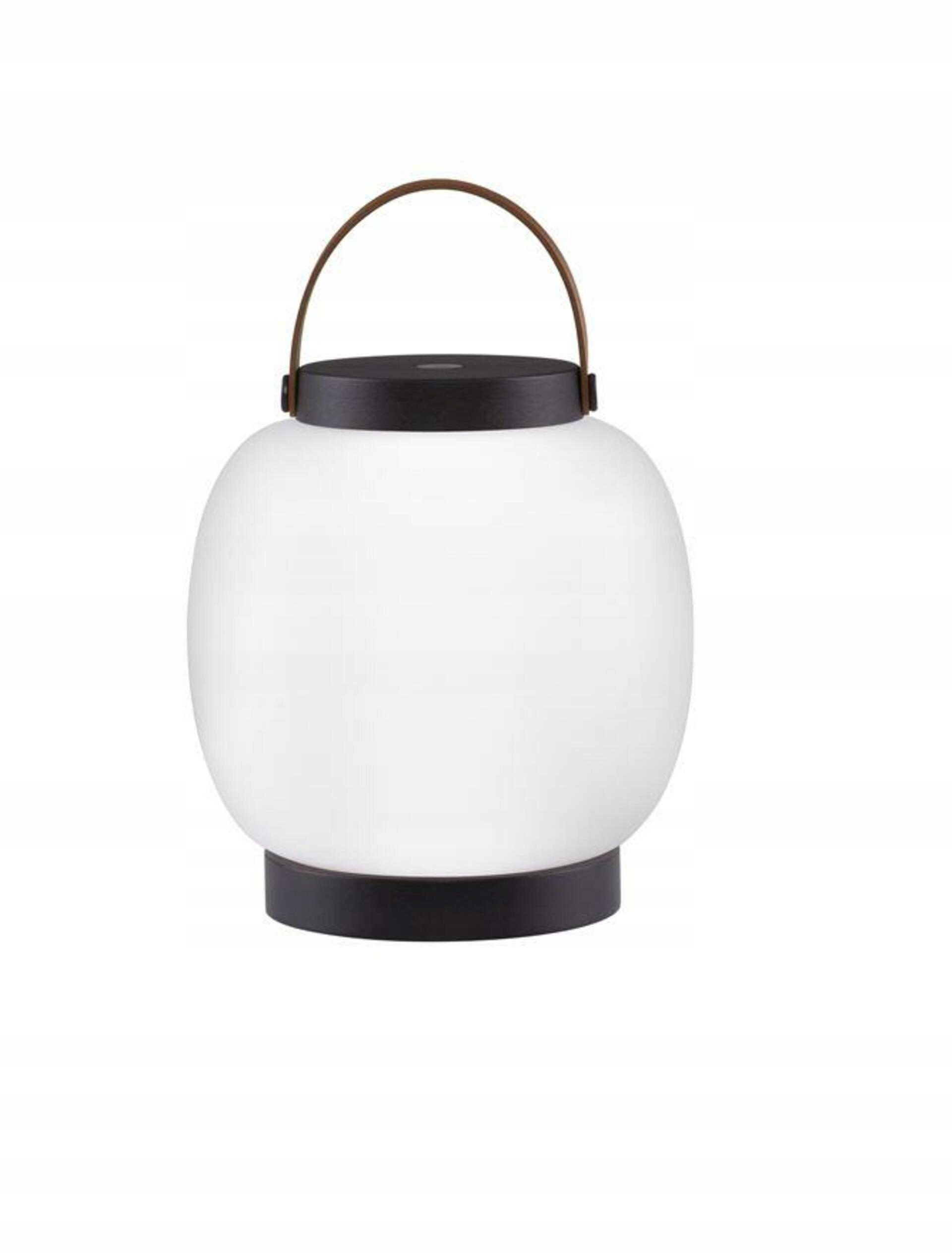 Nova Luce vonkajšia stolná lampa Jigra čierny hliník a akryl Led 2W 3000K 3,7