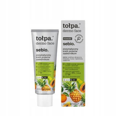 

Tołpa Enzymatyczny krem przeciw zaskórnikom, 40ml