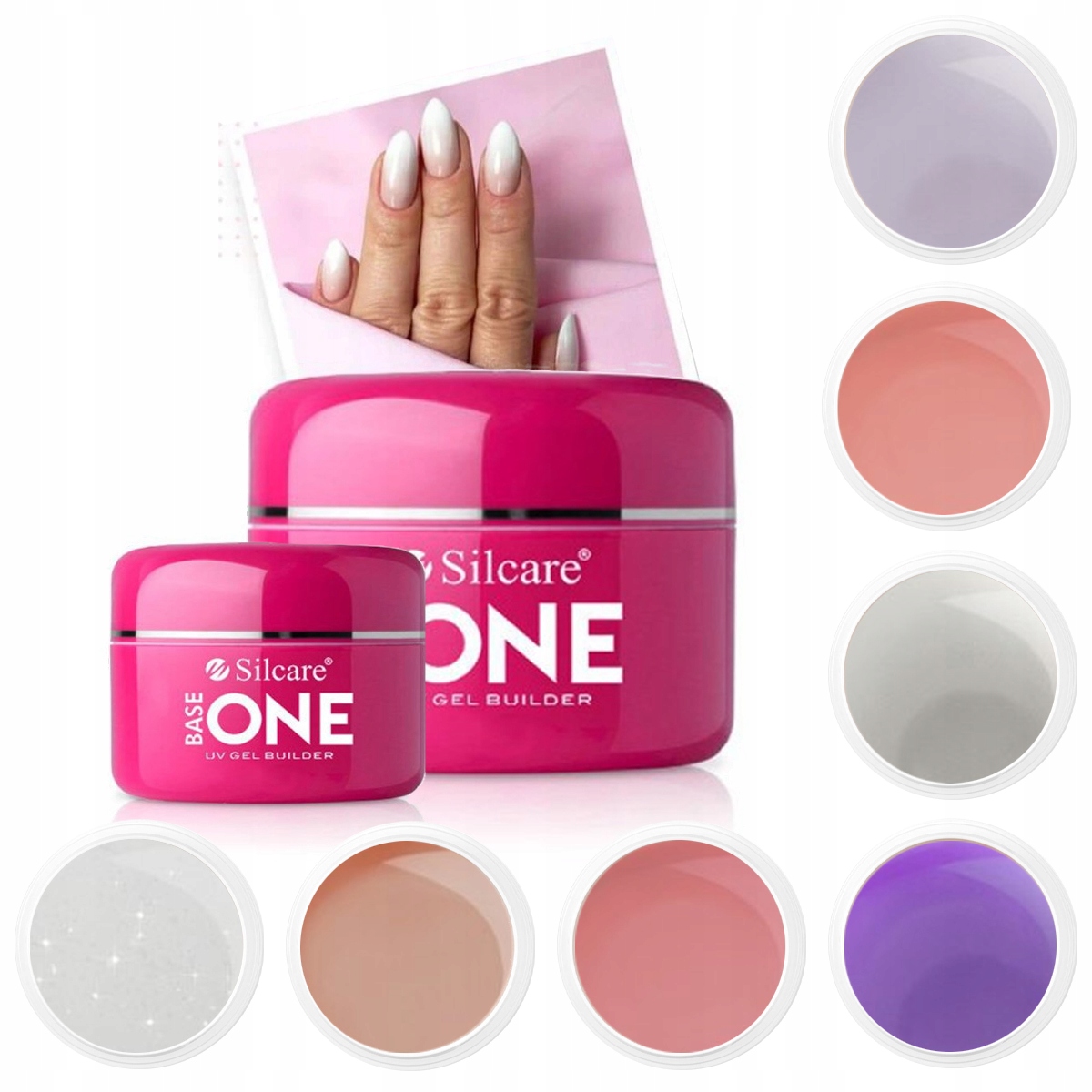 

1+1 Żel Led Uv Base One budujący paznokcie