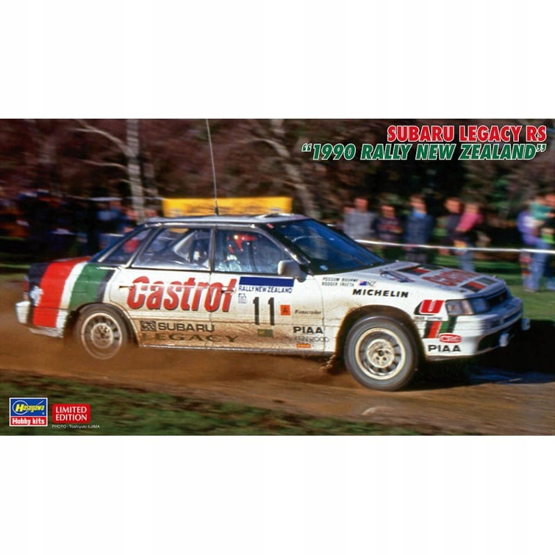 Hasegawa 20636 Subaru Legacy Rs 1990 Rally N Zealand Car 1/24 Kit Nový
