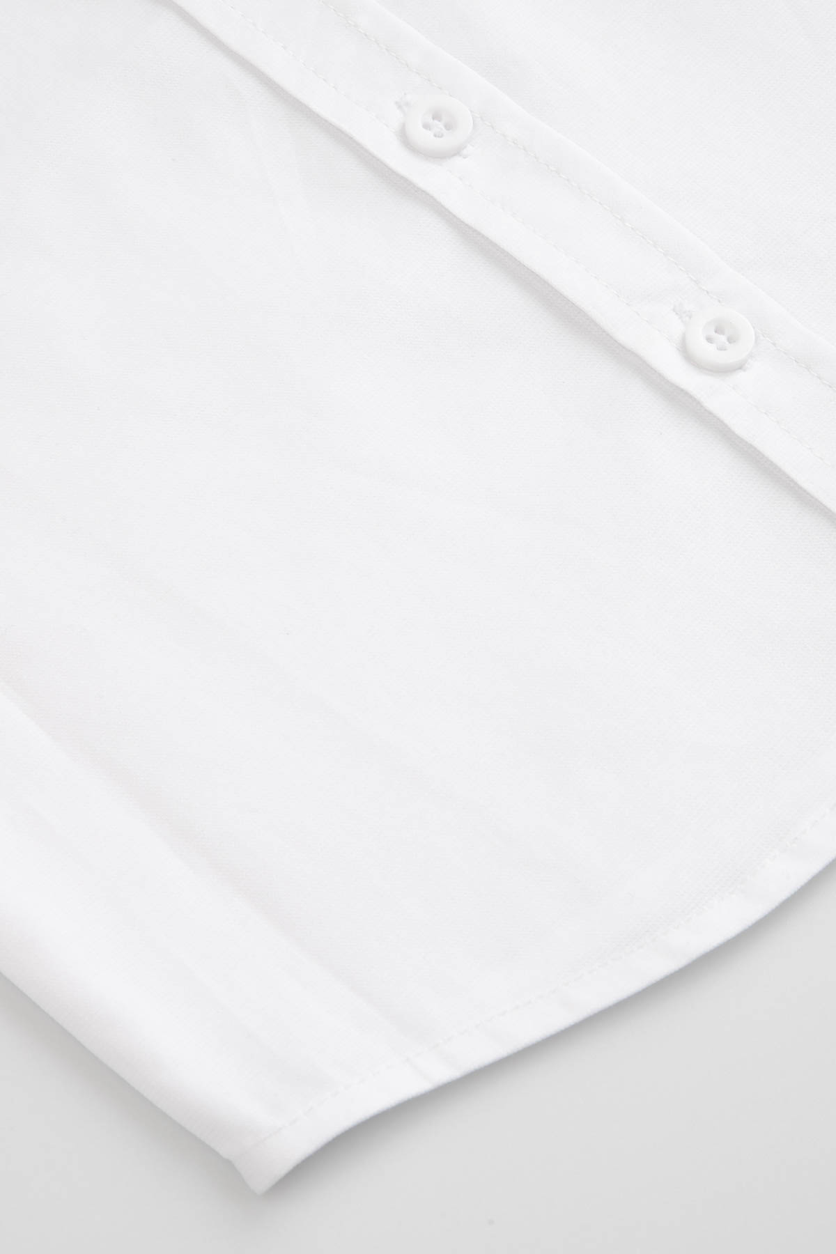 Chłopięca koszula biała 74 Coccodrillo Wzór dominujący bez wzoru