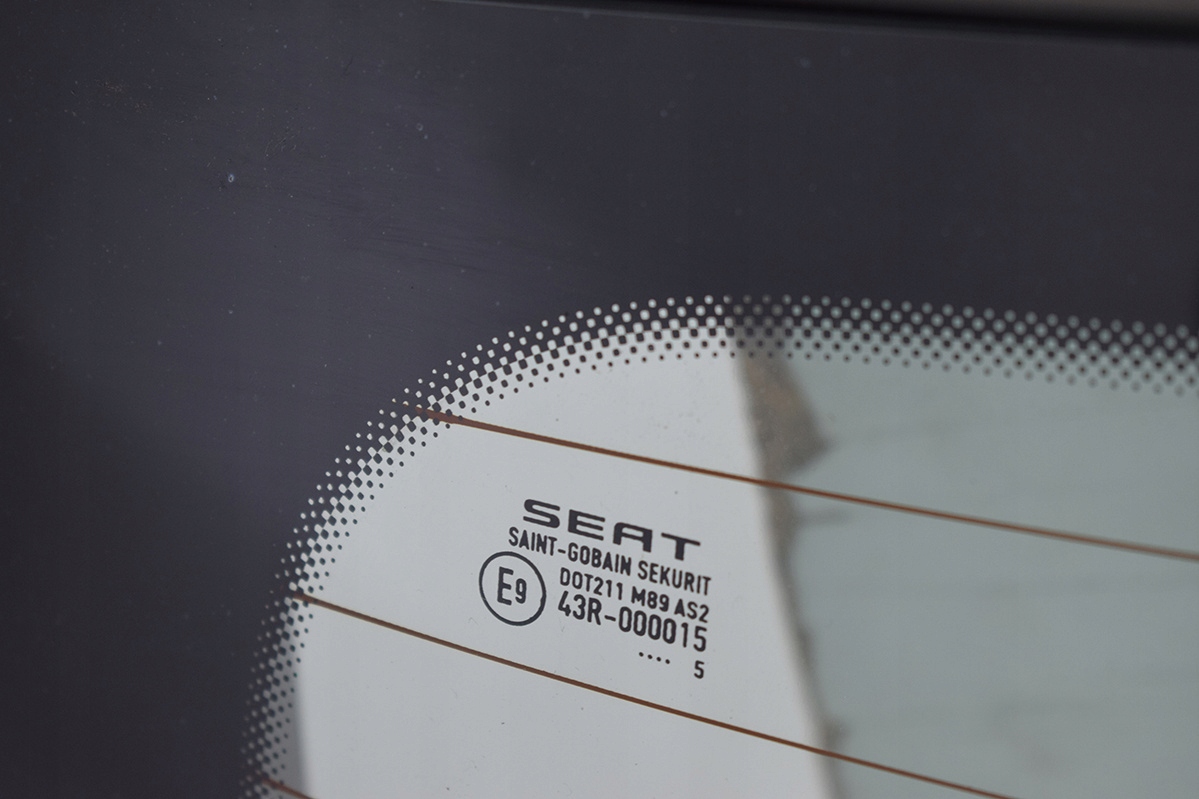 boot doors rear part SEAT IBIZA IV 3D