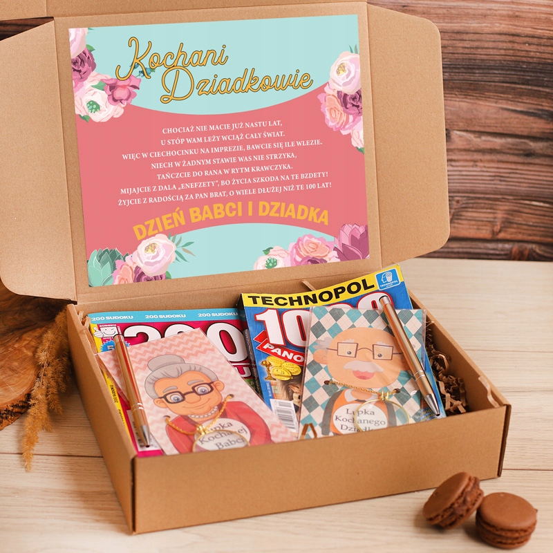 

Zestaw krzyżówki dla Babci i Dziadka Pomysł