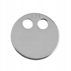 

Wisiorek zawieszka Kółko 7 Celebrytka srebro 925