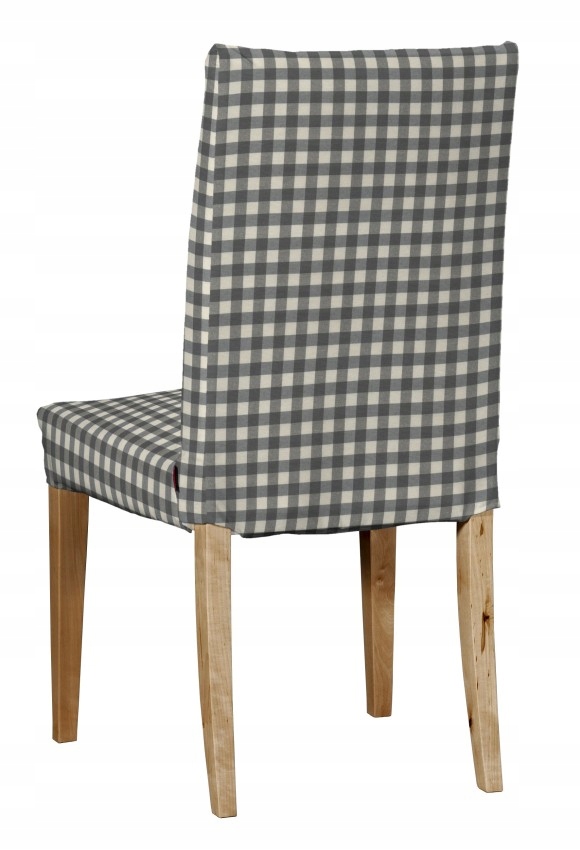 Dekoria potah na židli Henriksdal krátký Ikea šedý