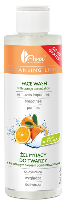 Ava Cleansing Line Żel Myjący do Twarzy 200ml