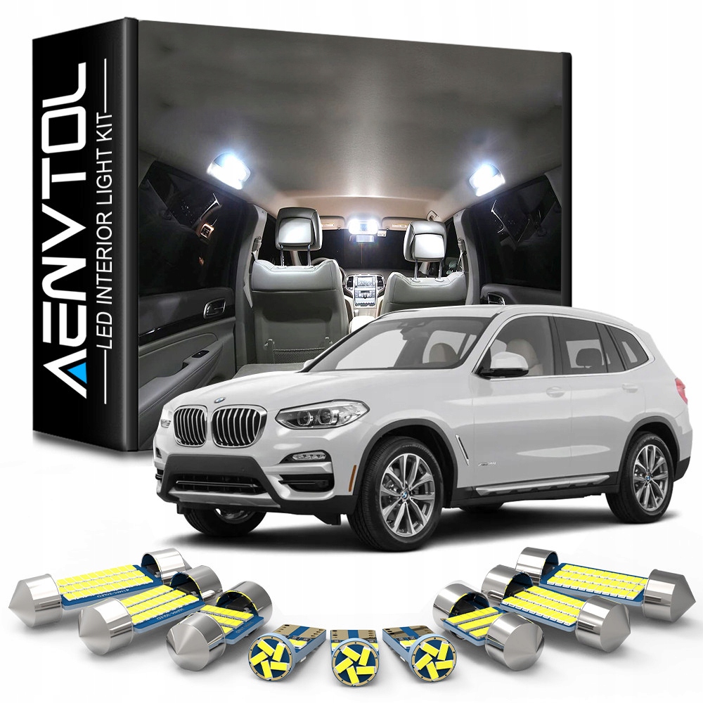 

Oświetlenie wnętrza Led Bmw seria X5 E70 6000K