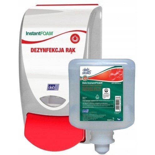 Sada Deb! InstantFOAM náplň 1 l dávkovač