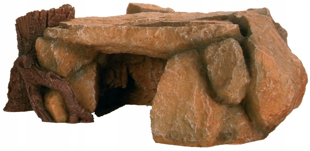 Levně Dekorace Skála Se Stromem 25X17X10C
