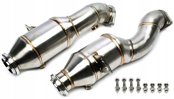 06MB012 - Mercedes GLC X253 C43 AMG Downpipe та Техникс