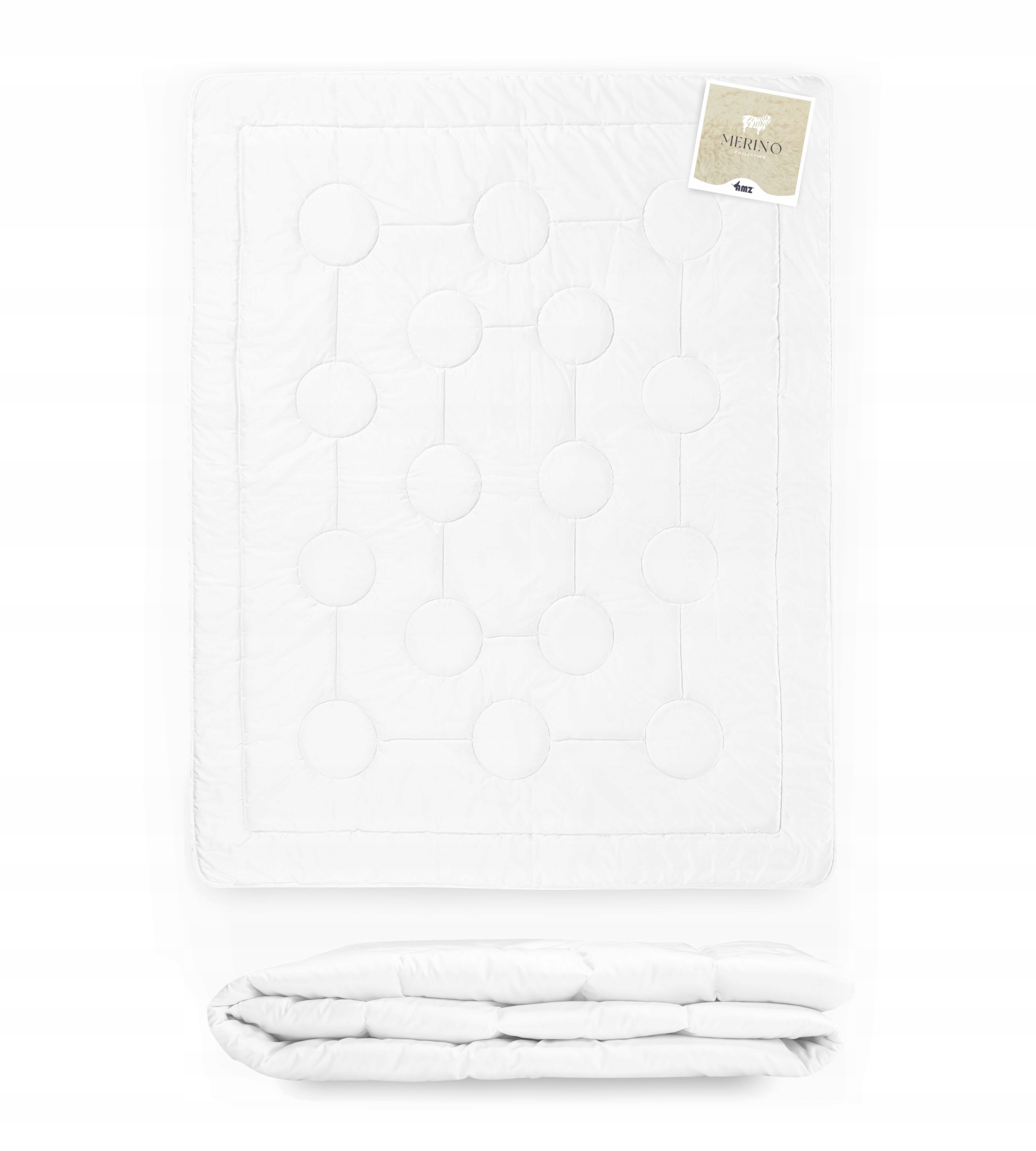 Vlnená prikrývka Merino Amz letná prírodná hypoalergénna 200x220