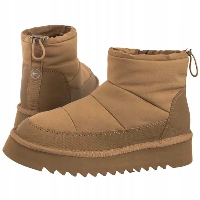 Dámské zimní boty sněhule Tamaris béžové 1-26810-45 Camel
