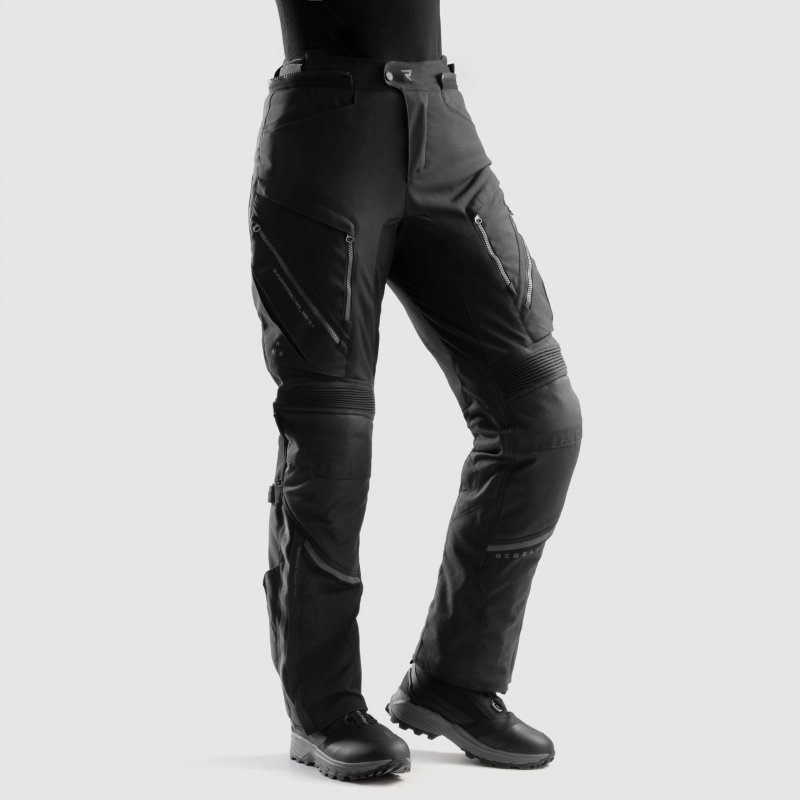 Dámske Textilné Motocyklové Nohavice Rebelhorn Hardy 3.0 Black M