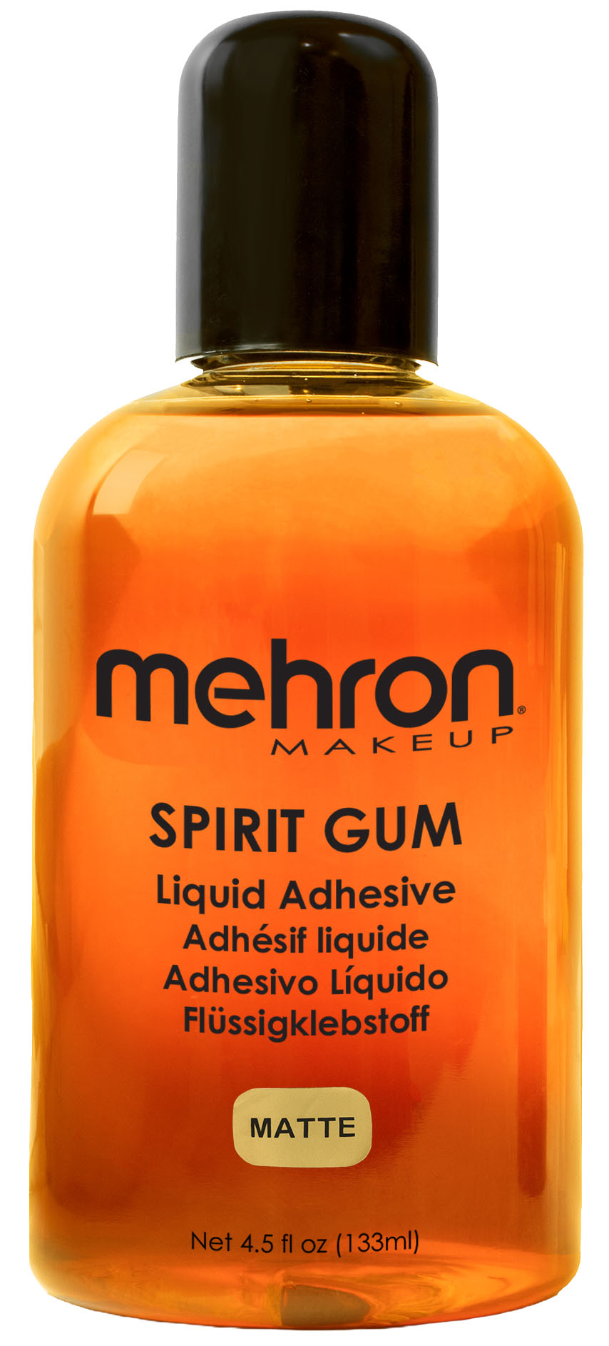 Mehron Spirit Gum Liquid Adhesive Charakterizační lepidlo Matte 133 ml