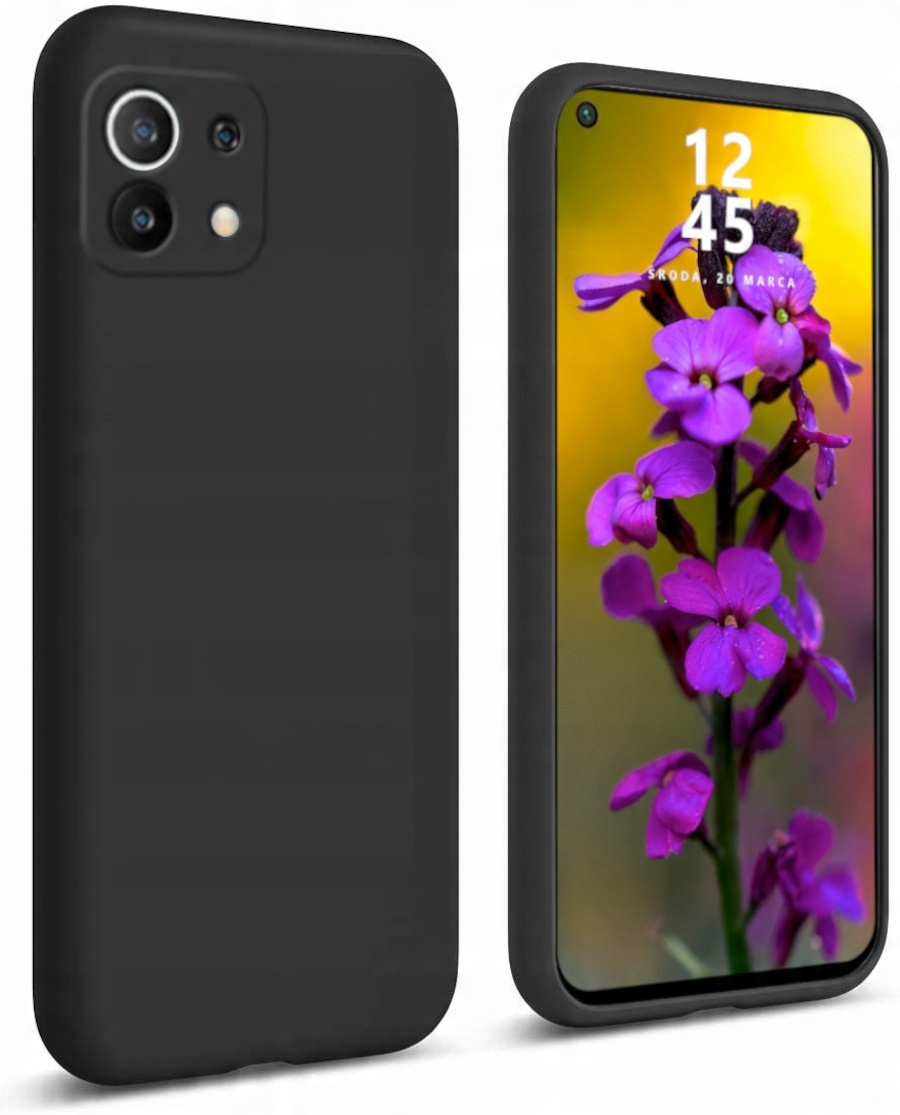 

Etui do Xiaomi Mi 11 Lite Silicone Case Szkło