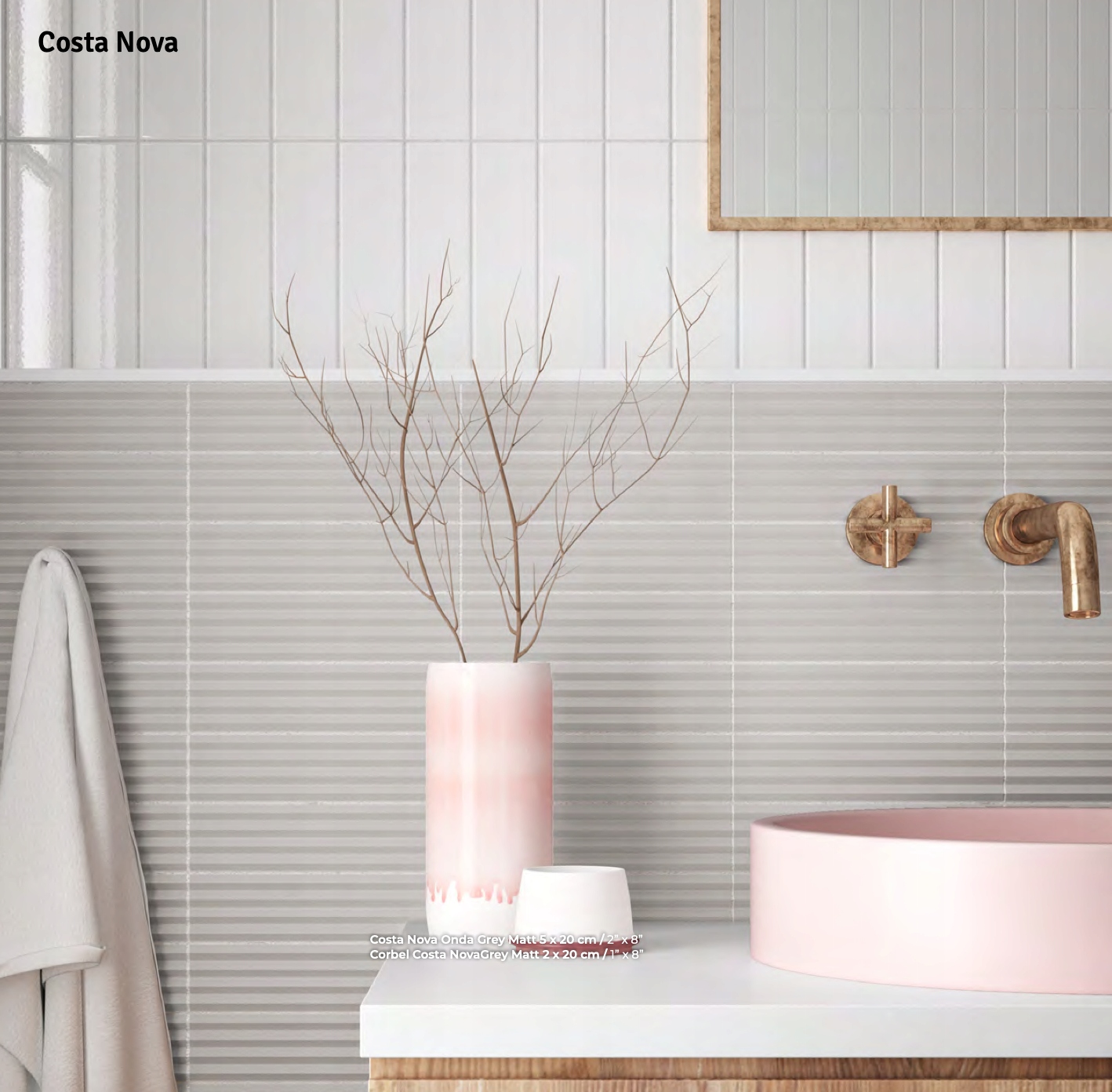 CEGIEŁKI EQUIPE COSTA NOVA WHITE POŁYSK 5X20 GAT.I Długość 20 cm